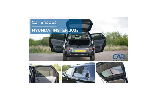 Ensemble de pare-soleil pour voiture compatible avec Hyundai Inster (EV) 2024- (4 pièces), Image 9
