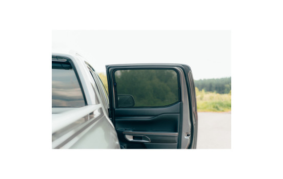 Ensemble de pare-soleil pour voitures (portes arrière) adapté pour Ford Ranger 4 portes 2023- (2 pièces), Image 5