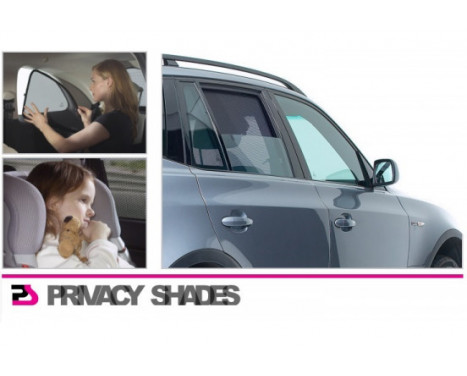 Pare-soleil adapté pour Mercedes GLC (X253) 2015- (6 pièces) PV MBGLC5A Privacy shades, Image 3