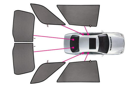 Pare-soleil adaptés aux Cadillac CTS 4 portes 2002-2007, Image 3
