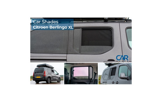 Pare-soleil adaptés pour Citroen Berlingo Multispace 2018- (lunette arrière ouvrable) 6 pièces, Image 9