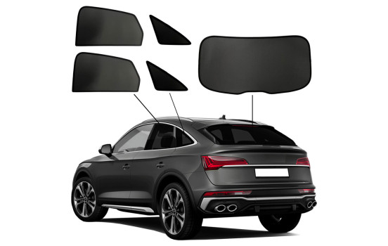 Pare-soleil et déflecteur de soleil SunClip adaptés à l'Audi Q5 Sportback (FYT) 2020-2025