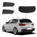 Pare-soleil et déflecteur de soleil SunClip adaptés aux BMW Série 1 F20 5 portes (2011-2019)