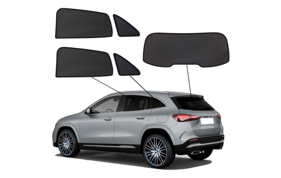 Pare-soleil et déflecteur de soleil SunClip compatibles avec Mercedes GLA (H247) 2020- et EQA (H243) 2021-