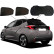 Pare-soleil et déflecteur de soleil SunClip compatibles avec Toyota Yaris (P21) 2020- et Mazda 2 (KB) 2022-