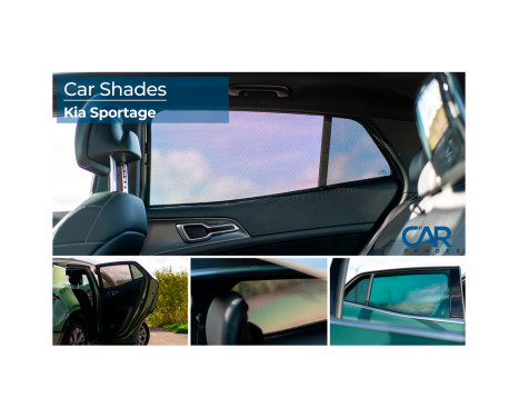 Pare-soleil (portes arrière) adapté pour Kia Sportage (NQ5) 5 portes 2021- (2 pièces) PV KISPO5E18 Privacy shades, Image 8