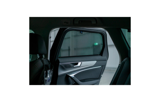 Pare-soleil (portes arrière) compatibles avec Audi A6 C8 Avant 2018- (2 pièces), Image 5