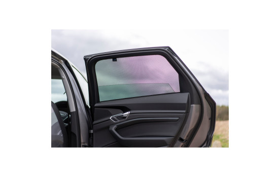 Pare-soleil (portes arrière) sur mesure pour Audi E-Tron 2018 - sauf Sportback (2 pièces), Image 6