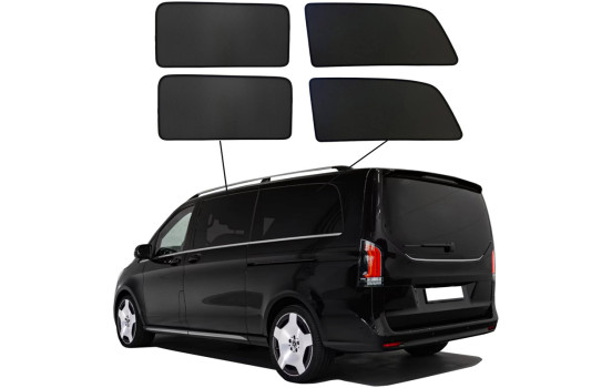 Pare-soleil SunClip pour Mercedes Classe V W447 à empattement long (phase 2, 2024 et suivantes) sans vitres d'aéra