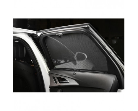 Pare-soleils pour vitres latérales de confidentialité pour Fiat 500L MPW (Living) 5 portes 2012- PV FI500L5AM Privacy shades, Image 3