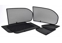 Pare-soleils pour vitres latérales de confidentialité pour Fiat 500L MPW (Living) 5 portes 2012- PV FI500L5AM Privacy shades