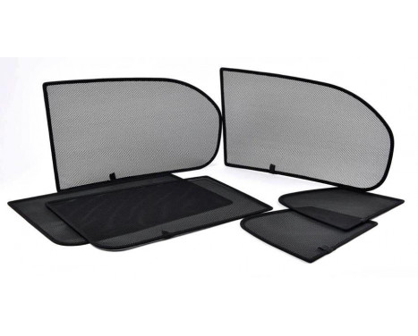 Pare-soleils pour vitres latérales de confidentialité pour Ford Mondeo 5 portes 2007- PV FOMON5B Privacy shades