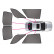 Pare-soleils pour vitres latérales de confidentialité pour Toyota Auris 5 portes 2012- PV TOAUR5B Privacy shades, Vignette 3