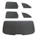 SunClip Visibilité et protection solaire adaptées à l'Audi A4 (B8) Avant 2008-2015, Vignette 3