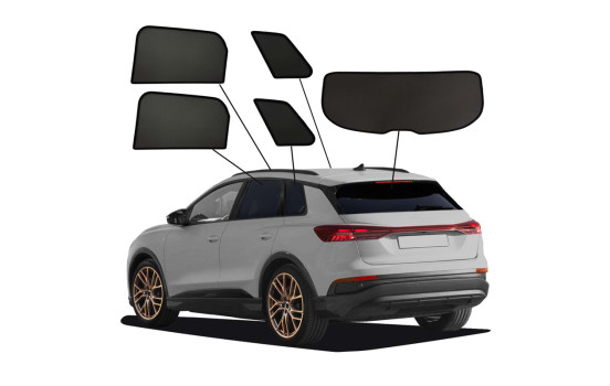 SunClip Visibilité et protection solaire adaptées à l'Audi Q4 (F4B) E-Tron 2021-