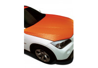 Feuille de vinyle décor orange bricolage 50x100cm, adapté pour les pièces intérieures et extérieures
