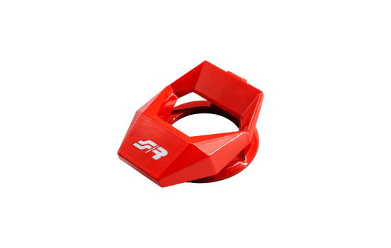 Cache bouton de démarrage Simoni Racing - Rouge - Ø 30 mm