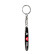 Porte-clés en acier inoxydable - 'Blood Type' A RH-