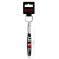 Porte-clés en acier inoxydable - 'Blood Type' AB RH+, Vignette 3