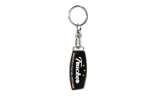 Porte-clés en acier inoxydable - Trucker/Deutschland, Image 2