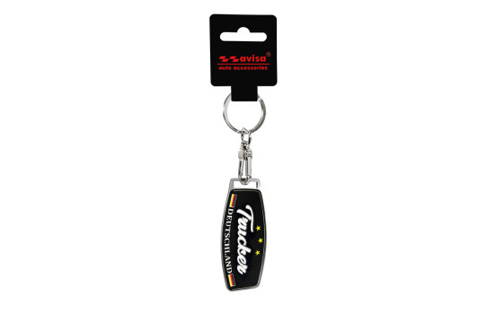 Porte-clés en acier inoxydable - Trucker/Deutschland, Image 3