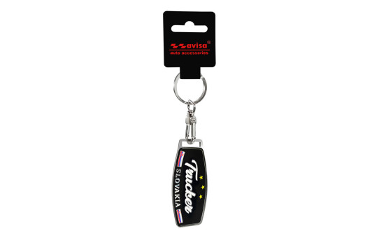 Porte-clés en acier inoxydable - Trucker/Slovaquie, Image 3