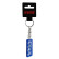 Porte-clés inox - 'Motorsport' Bleu, Vignette 2