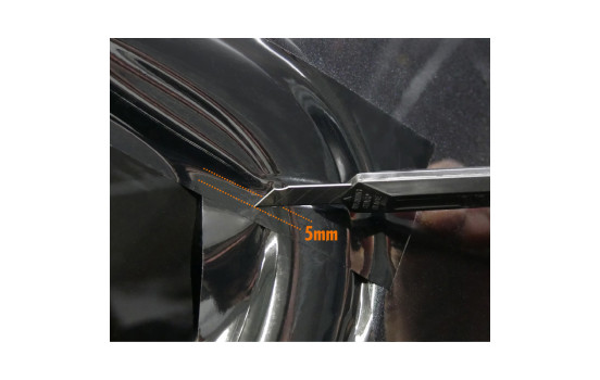 Foliatec 'Chrome Out' Set Noir Mat - Bande de film 5cm x 15m, Image 8