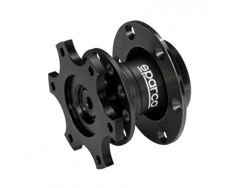 Moyeu de direction Sparco Quick Release - Noir - 6x70mm