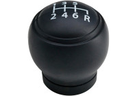 Poignée de pommeau de vitesse Simoni Racing - Silicone noir - 6 vitesses + marche arrière à droite