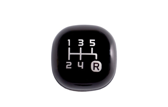 Pommeau de levier de vitesse Simoni Racing OEM pour Fiat Panda III 2012- - Noir, Image 2