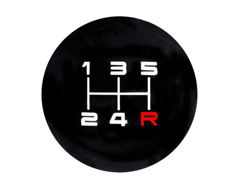 Pommeau de levier de vitesse Simoni Racing Rev - Cuir noir + 3 modèles de levier de vitesses, Image 3