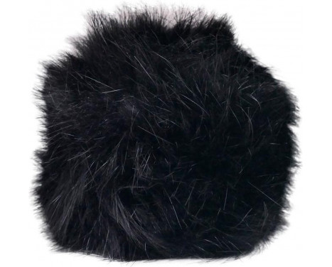 Simoni Racing Couvre Pommeau De Vitesse Fluffy Fur - Noir