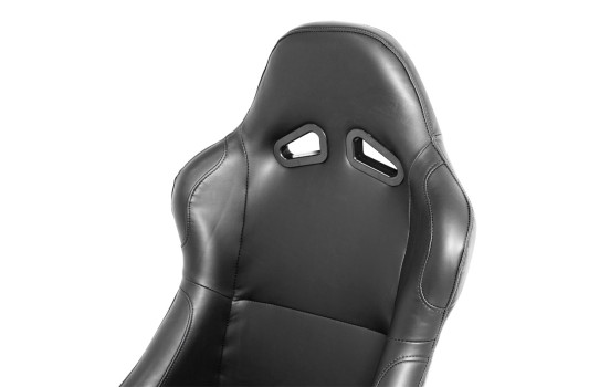 Siège sport 'BW' - Cuir synthétique noir - Dossier fixe - y compris les toboggans, Image 7