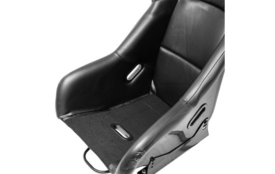 Siège sport 'FS' - Similicuir noir - Dossier fixe en polyester - avec glissières, Image 8