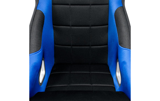Siège sport 'K5' - Noir/Bleu - Dossier fixe - avec glissières, Image 3