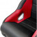 Siège sport 'K5' - Noir/Rouge - Dossier fixe - avec glissières, Vignette 7