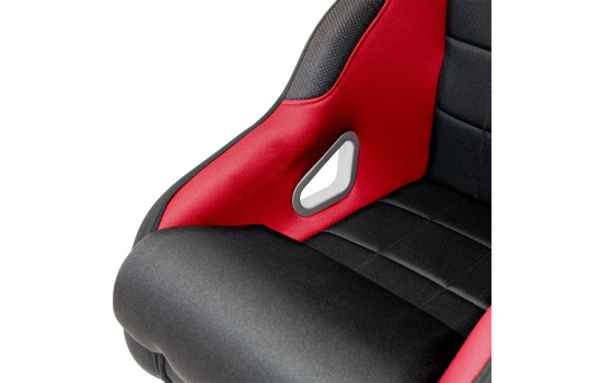 Siège sport 'K5' - Noir/Rouge - Dossier fixe - avec glissières, Image 7