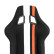 Siège sport 'MO' - Noir/Rouge/Blanc - Dossier fixe en polyester, Vignette 5