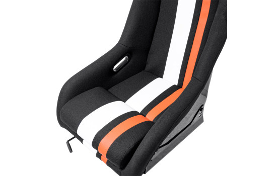 Siège sport 'MO' - Noir/Rouge/Blanc - Dossier fixe en polyester, Image 7
