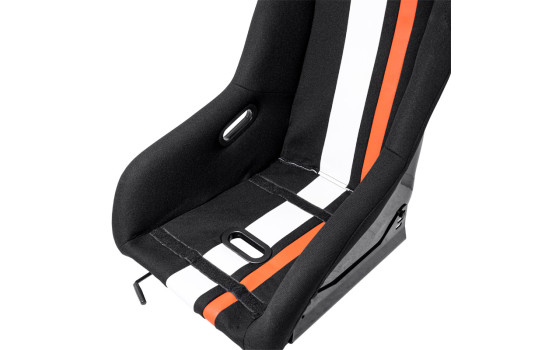 Siège sport 'MO' - Noir/Rouge/Blanc - Dossier fixe en polyester, Image 8