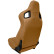 Chaise de sport 'GK' - Cuir artificiel beige - Dossier réglable des deux côtés - toboggans inclus, Vignette 2
