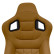 Chaise de sport 'GK' - Cuir artificiel beige - Dossier réglable des deux côtés - toboggans inclus, Vignette 5