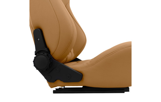 Chaise de sport 'GK' - Cuir artificiel beige - Dossier réglable des deux côtés - toboggans inclus, Image 7