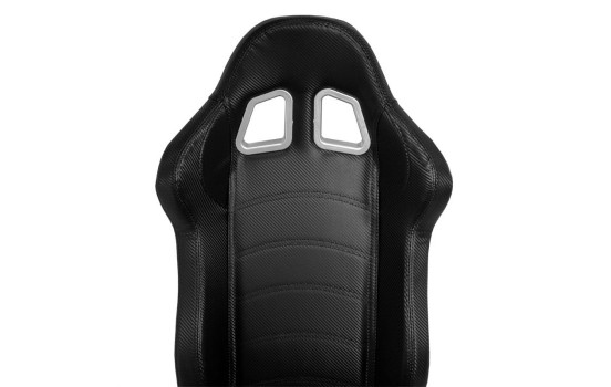 Siège sport 'DS' - Similicuir aspect carbone - Dossier réglable des deux côtés, Image 5