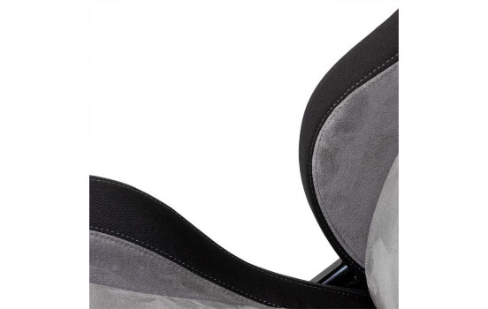 Siège sport 'Eco Soft' - Noir/Gris - Dossier réglable des deux côtés - avec glissières, Image 7