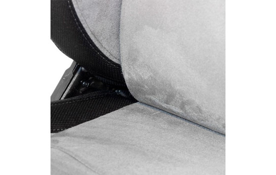 Siège sport 'Eco Soft' - Noir/Gris - Dossier réglable des deux côtés - avec glissières, Image 6