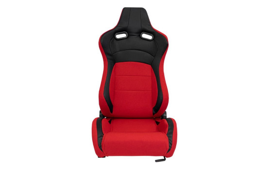 Siège sport 'MS' - Noir/Rouge - Dossier réglable des deux côtés, Image 3