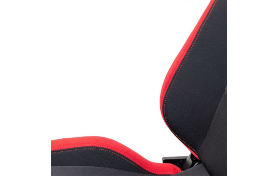 Siège sport 'RS6-II' - Tissu Noir/Rouge - Dossier réglable des deux côtés - incl, Image 5