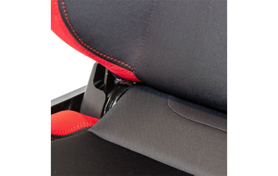 Siège sport 'RS6-II' - Tissu Noir/Rouge - Dossier réglable des deux côtés - incl, Image 8